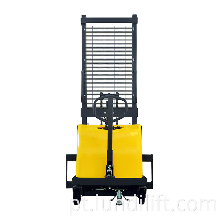 Gantry Width 700mm 1.5ton 1.6m Semi-electric Stacker